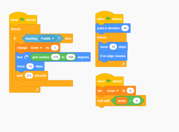 Drag & drop variable “score”